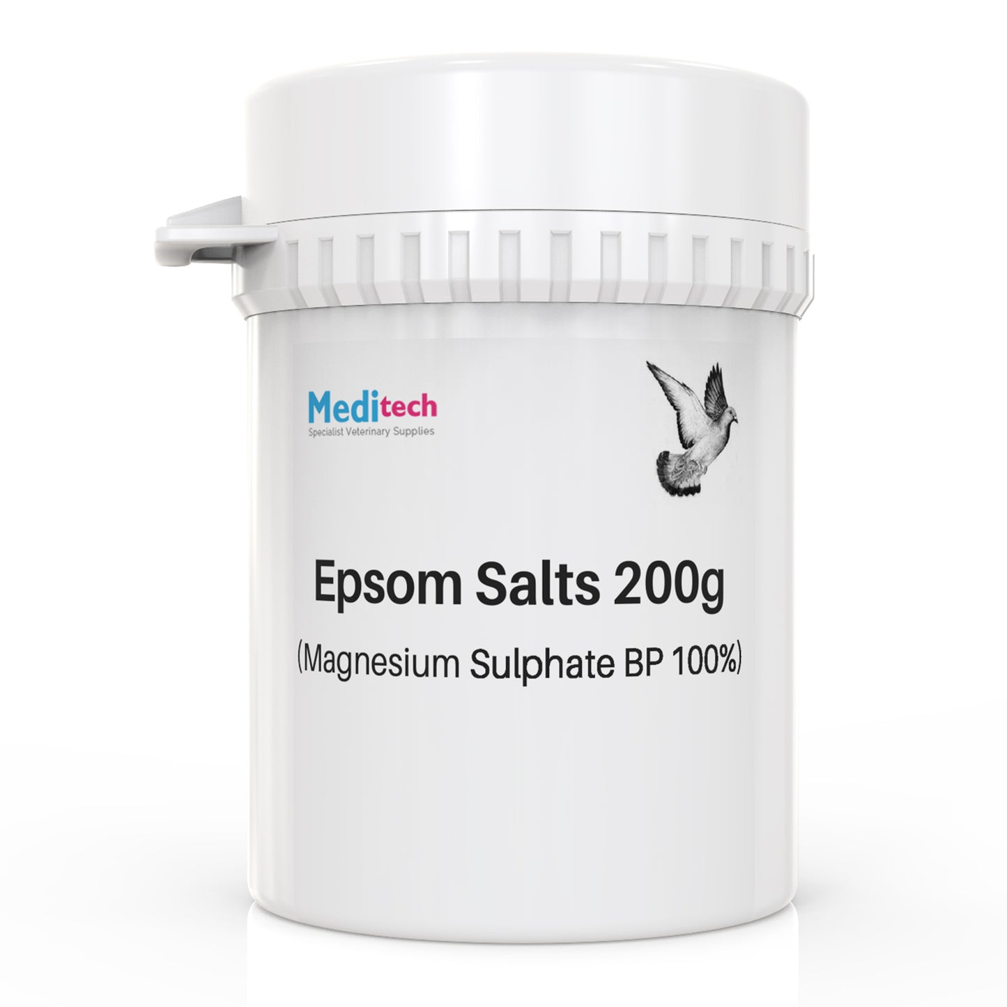 Epsom Salts BP 200g BATCH NO: 22976 EXP 06/27