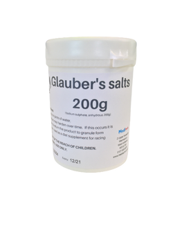 Glaubers Salt 200g  BATCJ NO: 592020322 EXP: 06/24