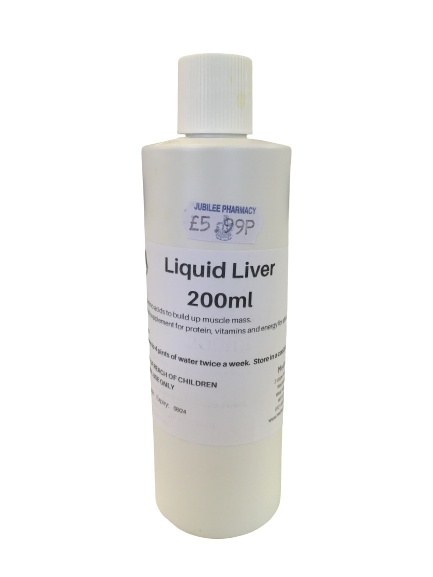 Liquid Liver 200ml BATCH NO: 6057b EXP: 03/29