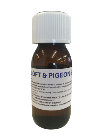 Loft & pigeon spray BATCH NO: E21139 EXP: 04/24