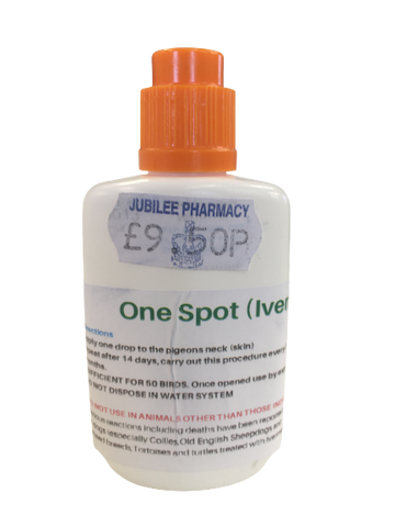 One Spot (Ivermectin 0.5 %) 10ML  BATCH NO: 000017 EXP: 12/24