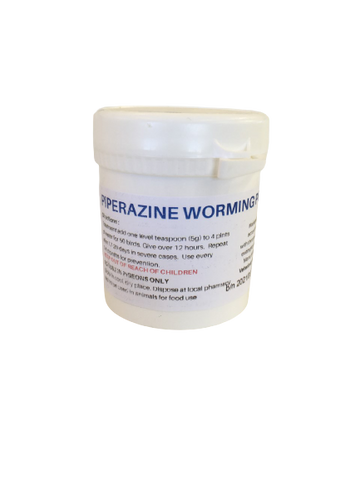 Piperazine Worming Powder 25G BATCH NO:2021/001 EXP: 03/25
