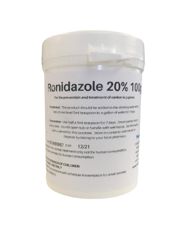 RONIDAZOLE 20% 100g BATCH NO: 0003 EXP: 10/07/25