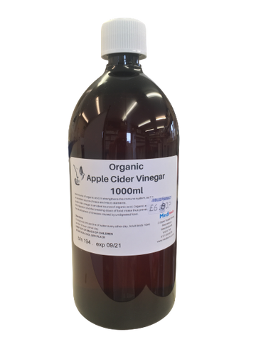 Apple Cider Vinegar (Organic) 1000ml EXPIRY 9/25