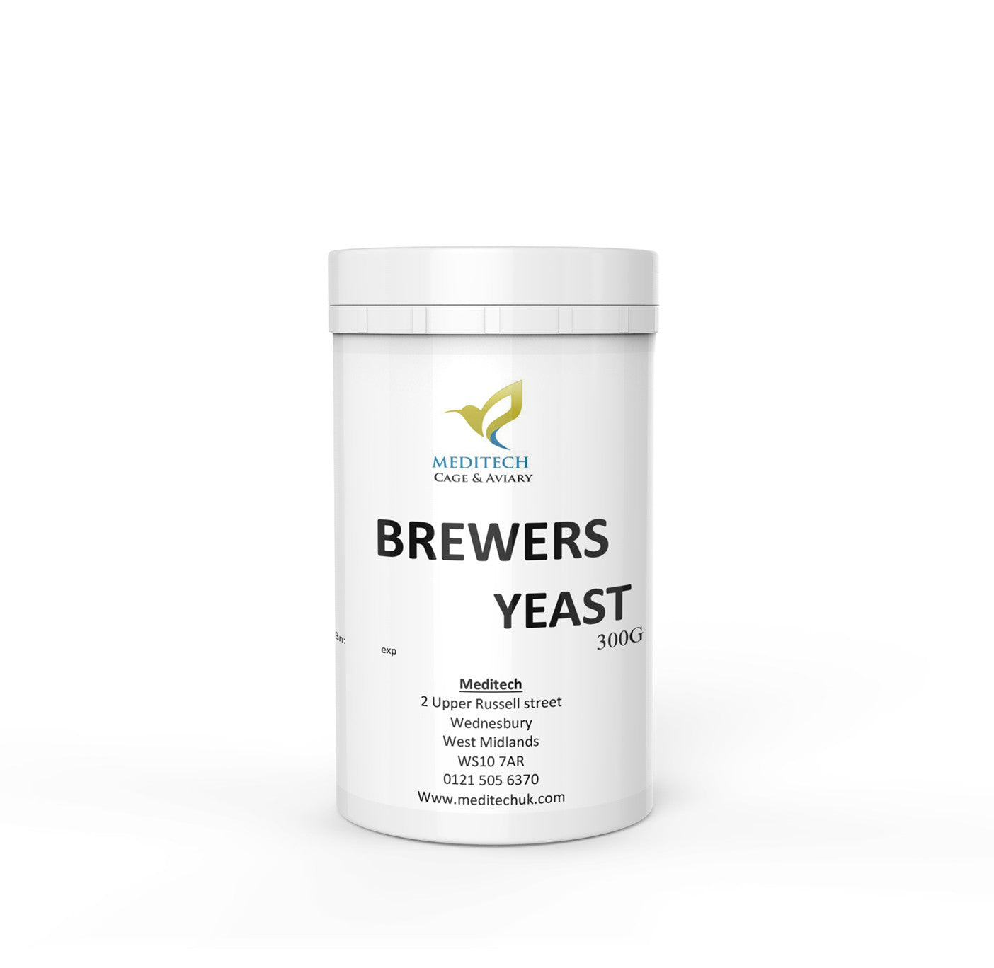 Brewers Yeast 300g BATCH NO: 14039 EXP: 07/27