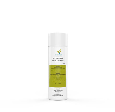 Elderberry Concentrate 100ml BATCH NO: N7823 EXP: 04/25