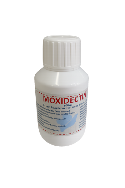 Moxidectin 0.1% 100ml  BATCH NO: 202404-19 EXP: 04/26