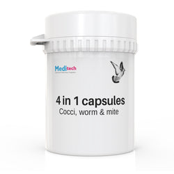 4 in 1 capsules  BATCH NO:0014 EXP:04/24.