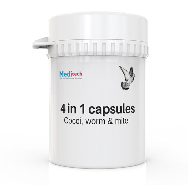 4 in 1 capsules  BATCH NO:0014 EXP:04/24.