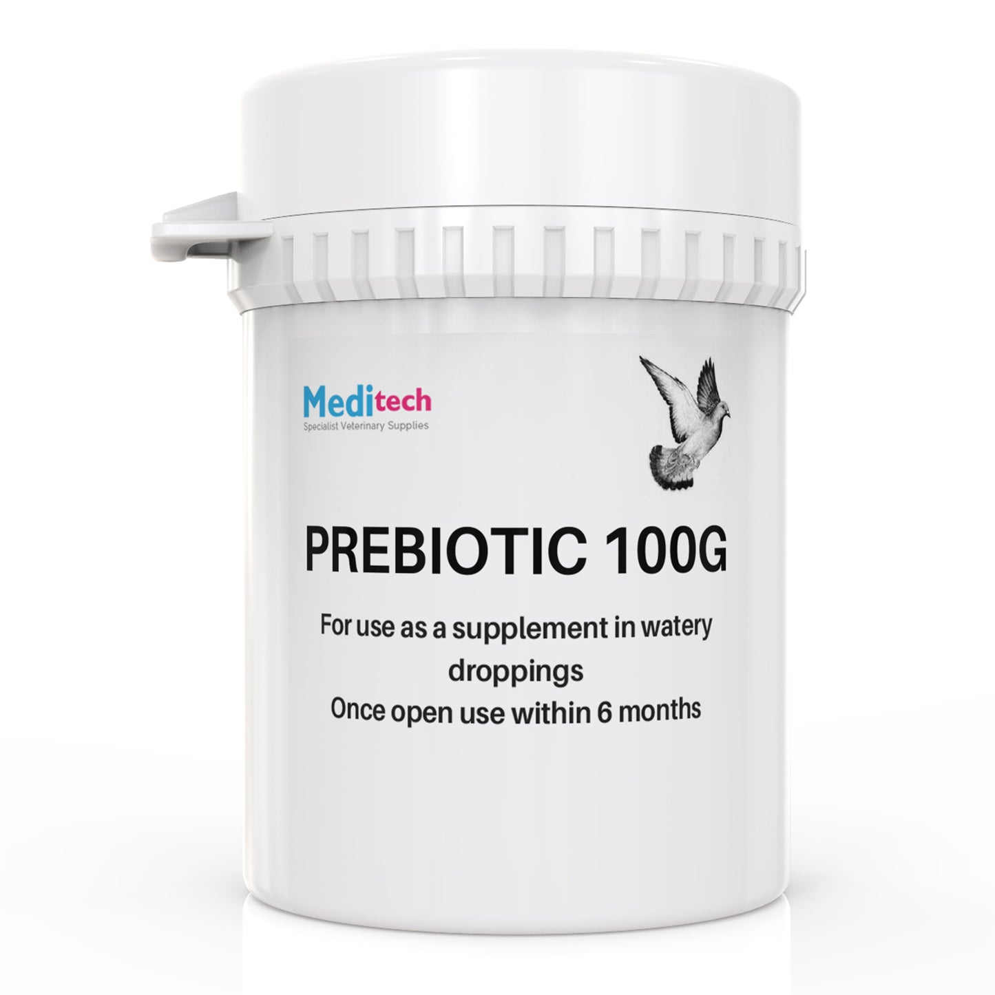 Prebiotic Powder 100g  BATCH NO: 10808  EXPIRY: 31/3/27