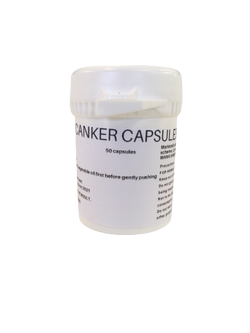 Canker Capsules   BATCH NO: 16102801 EXP: 03/24