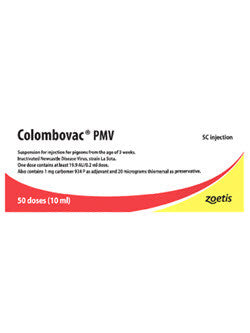 Colombovac Paramyxo Vaccine 50D (Expiry: 01/24 - BATCH NO:632869      Plus free 30g  Multi     vitamins
