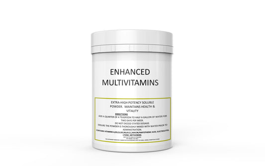 Enhanced Multivitamins 150g  BATCH NO: 10280 EXP: 05/26