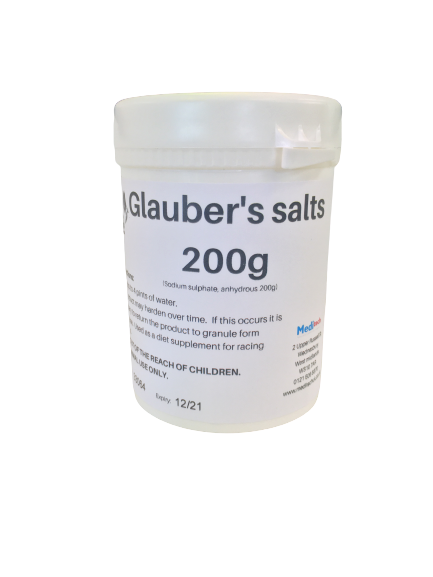 Glaubers Salt 200g  BATCJ NO: 443152 EXP: 08/25