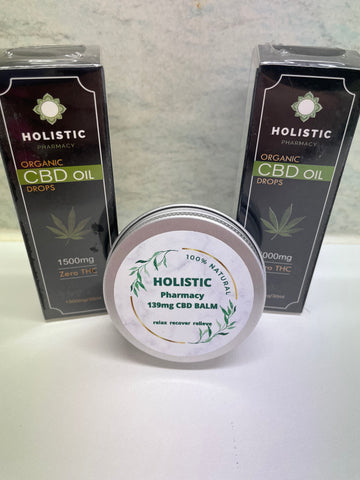 CBD ORGANIC BALM 139MG 50G