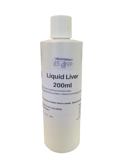 Liquid Liver 200ml  BATCH NO: 6057b EXP: 03/29