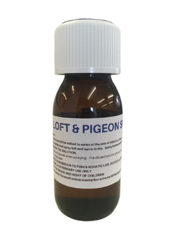 Loft & pigeon spray  BATCH NO: E21139 EXP: 04/24