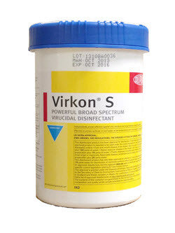 Virkon S 1kg Disinfectant Powder  BATCH NP: 2211BA0003  EXP: 11/25