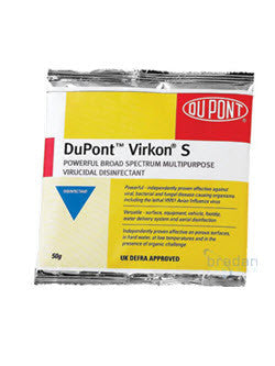 Virkon S 50g BATCH NO:2404BA0224 EXPIRY: 04/27